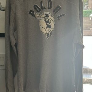 Polo by Ralph Lauren Charcoal Crewneck Sweater